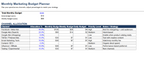 Free Guide Marketing Budget Planner
