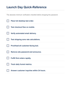 The Complete Online Store Setup Checklist (PDF Guide)